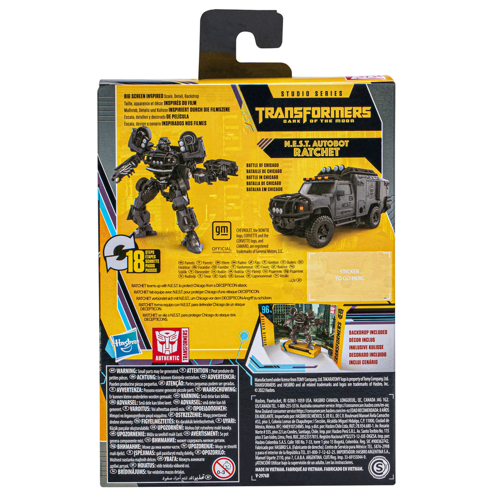 Transformers Studio #96-BB - Buzzworthy Bumblebee: N.E.S.T. Autobot Ratchet Exclusive Figure (F7101) LOW STOCK