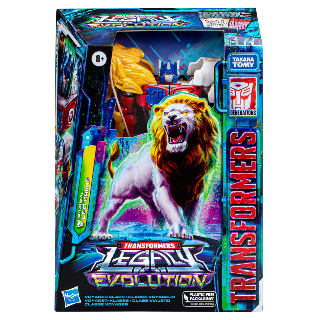 Transformers: Legacy Evolution - Voyager Class - Maximal Leo Prime Action Figure (F7206)