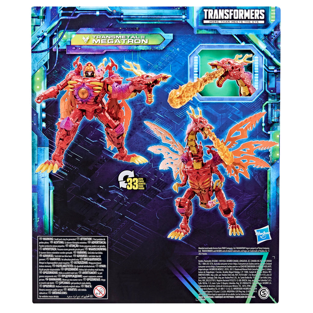 Transformers Generations Legacy Evolution Leader Class Transmetal II Megatron Action Figure (F7215)