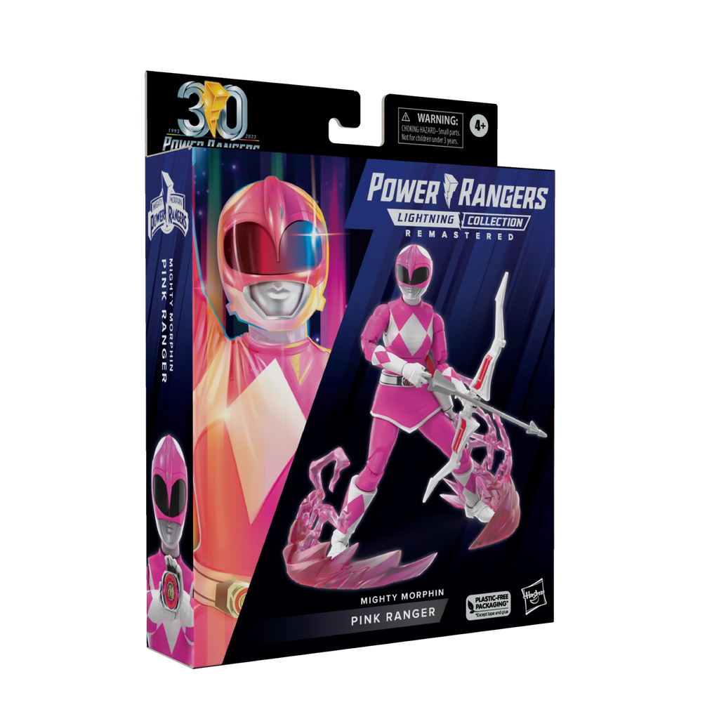 Power Rangers: Lightning Collection - Remastered Mighty Morphin Pink Ranger Action Figure (F7391)