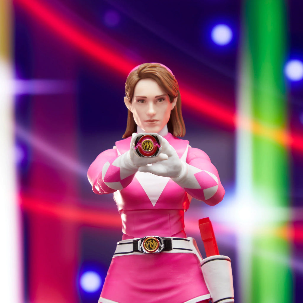 Power Rangers: Lightning Collection - Remastered Mighty Morphin Pink Ranger Action Figure (F7391)