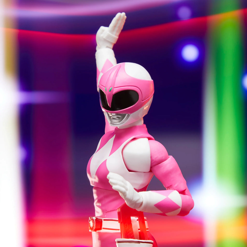 Power Rangers: Lightning Collection - Remastered Mighty Morphin Pink Ranger Action Figure (F7391)