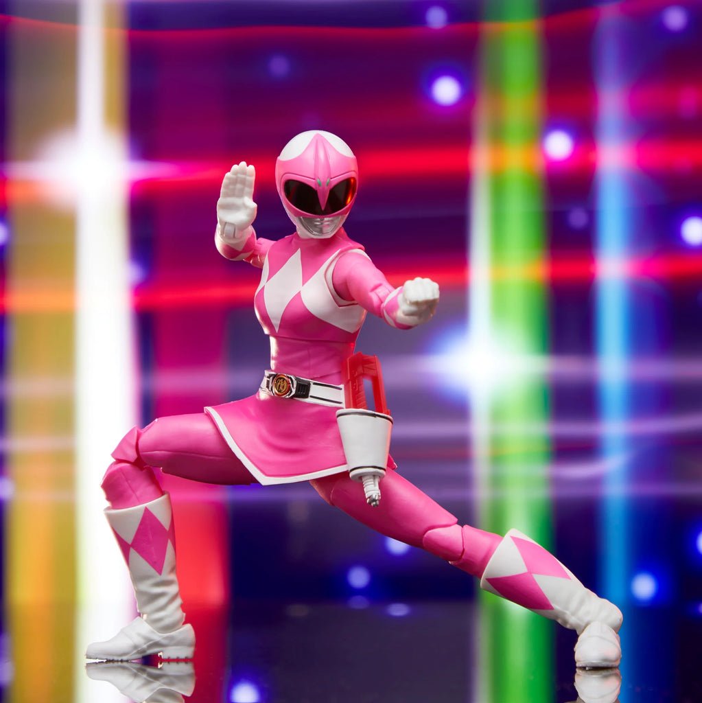 Power Rangers: Lightning Collection - Remastered Mighty Morphin Pink Ranger Action Figure (F7391)