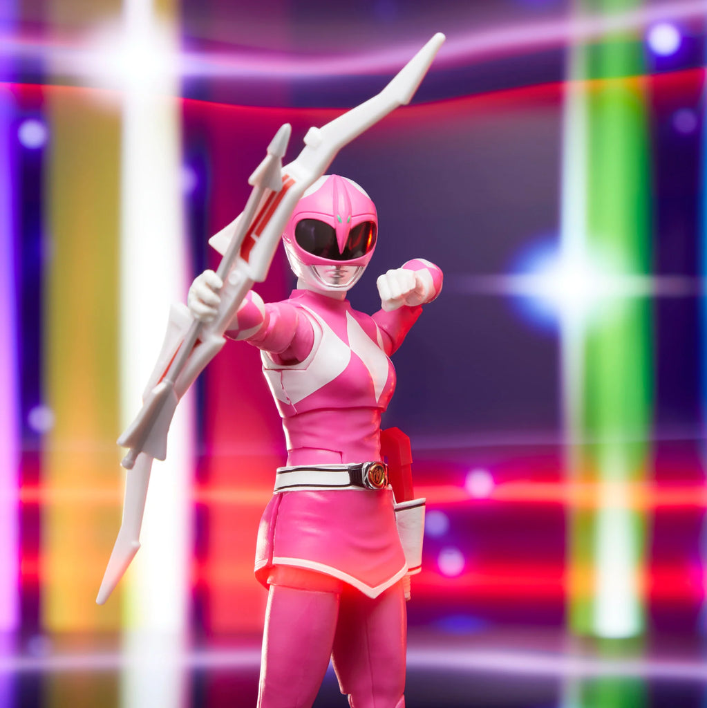 Power Rangers: Lightning Collection - Remastered Mighty Morphin Pink Ranger Action Figure (F7391)