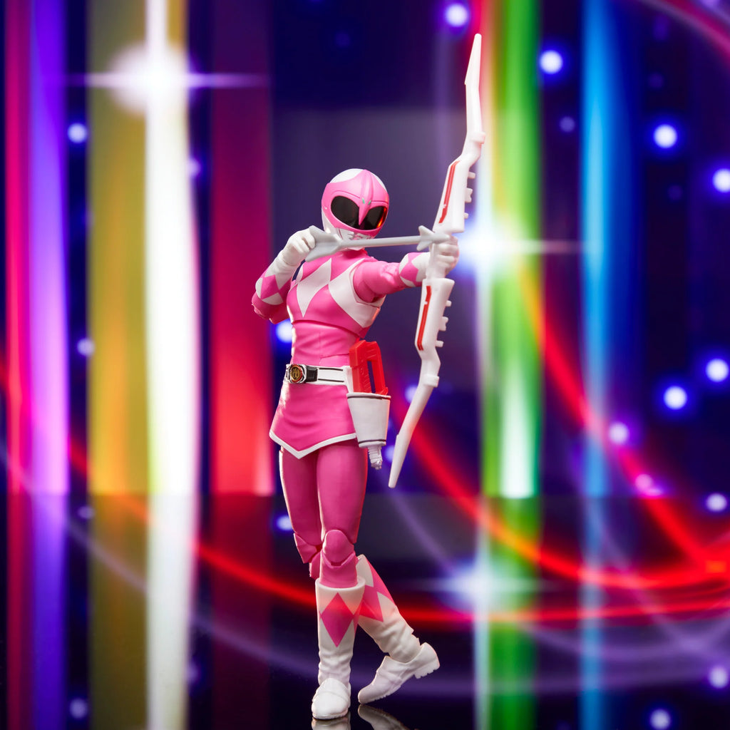 Power Rangers: Lightning Collection - Remastered Mighty Morphin Pink Ranger Action Figure (F7391)
