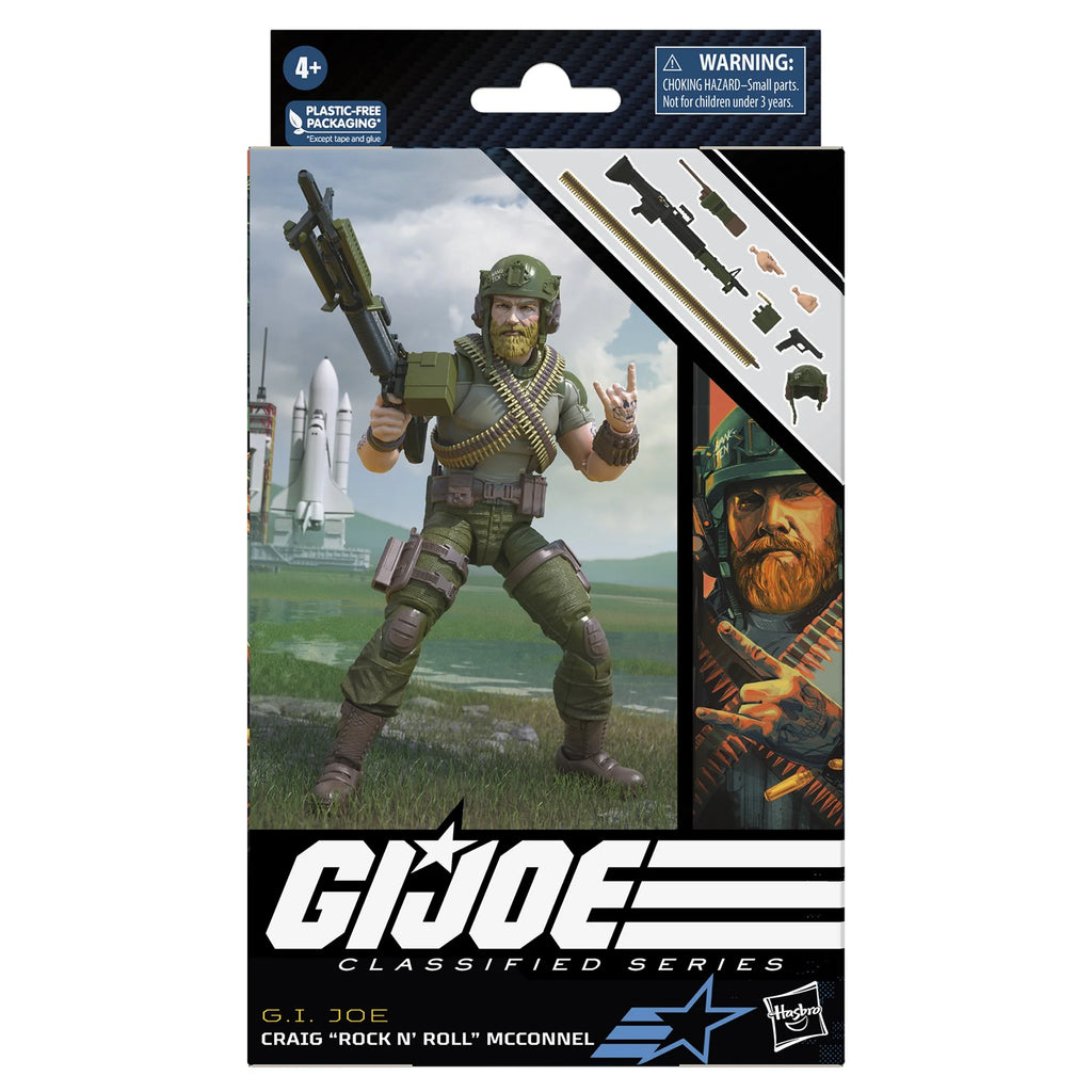 G.I. Joe Classified Series #71 - Craig Rock N Roll McConnel Action Figure (F7463)
