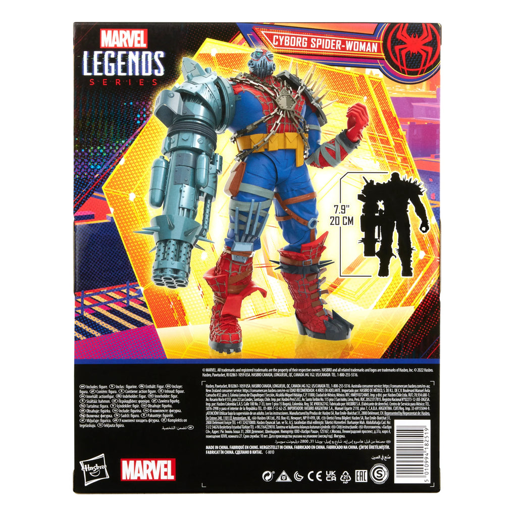 Marvel Legends - Spider-Man: Across the Spider-Verse - Cyborg Spider-Woman Action Figure (F8062) LOW STOCK