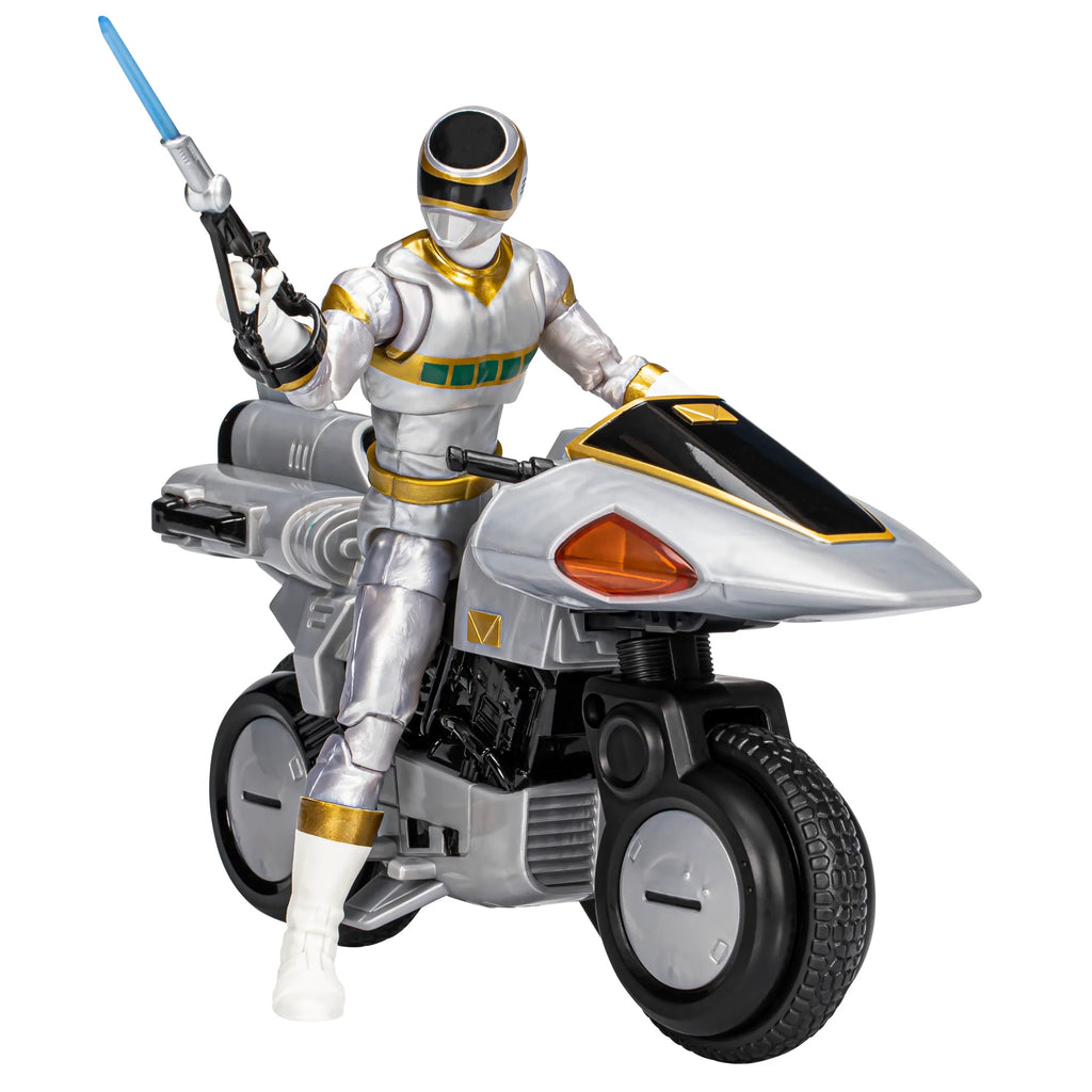 Power Rangers Lightning Collection - In Space Silver Ranger Deluxe Action Figure (F8206)