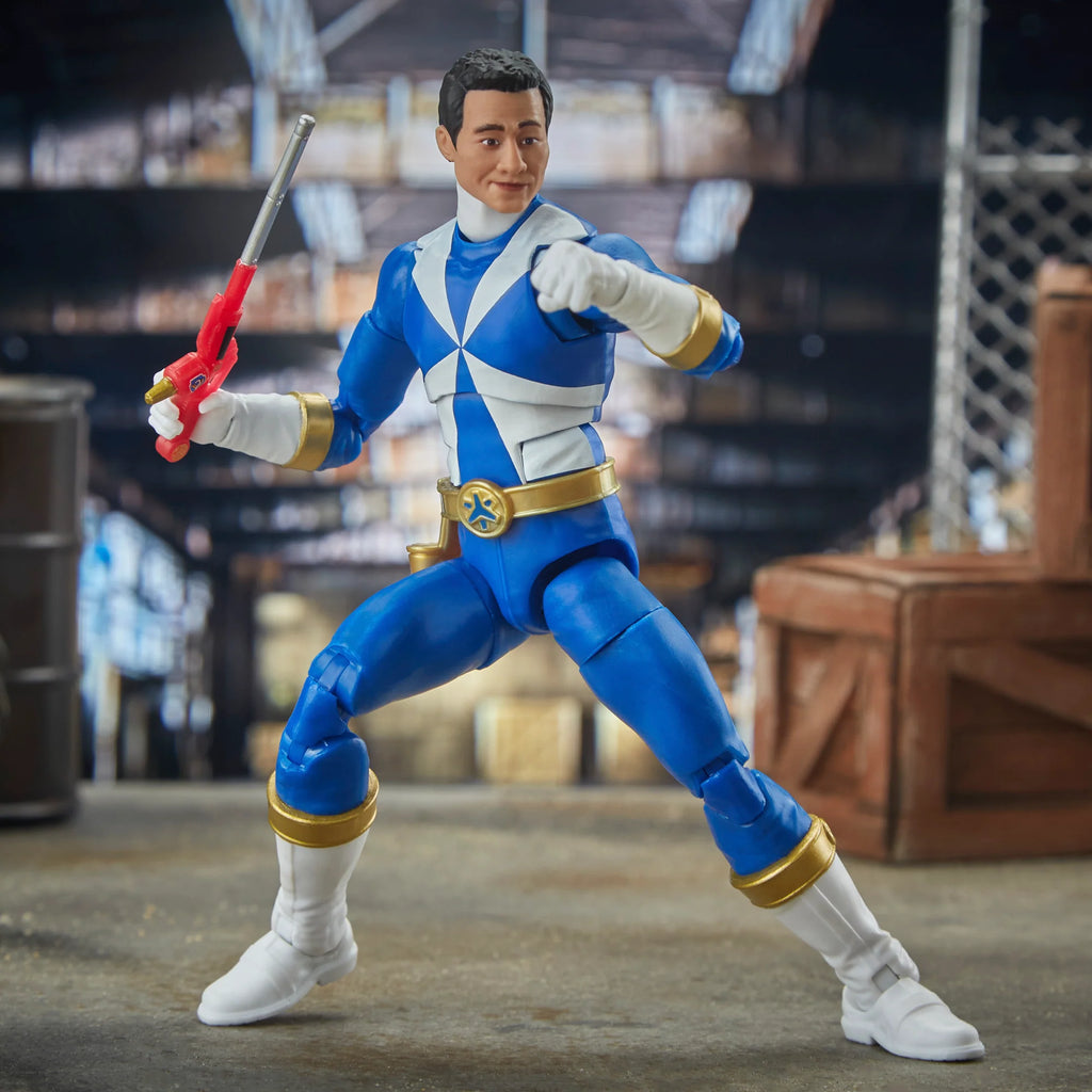 Power Rangers: Lightning Collection - Lightspeed Rescue Blue Ranger Action Figure (F8212)