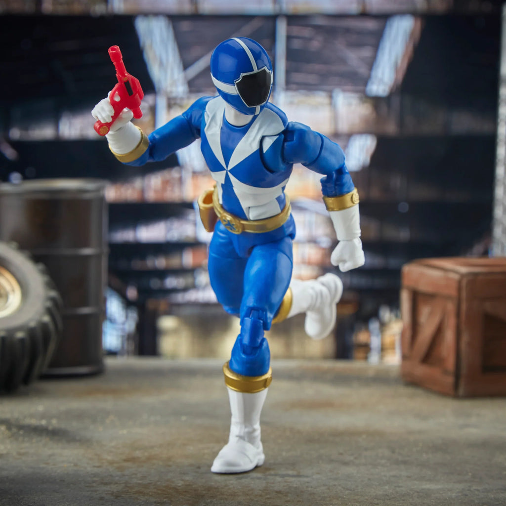 Power Rangers: Lightning Collection - Lightspeed Rescue Blue Ranger Action Figure (F8212)