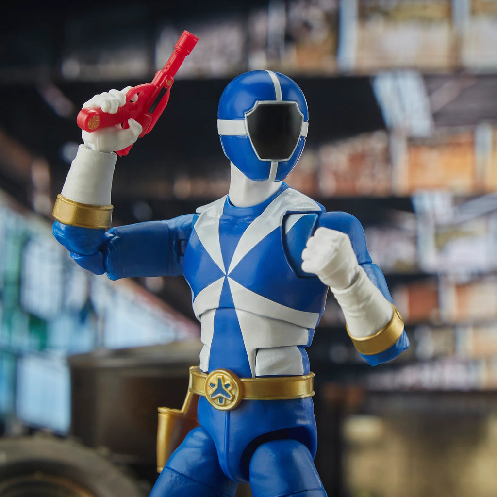 Power Rangers: Lightning Collection - Lightspeed Rescue Blue Ranger Action Figure (F8212)