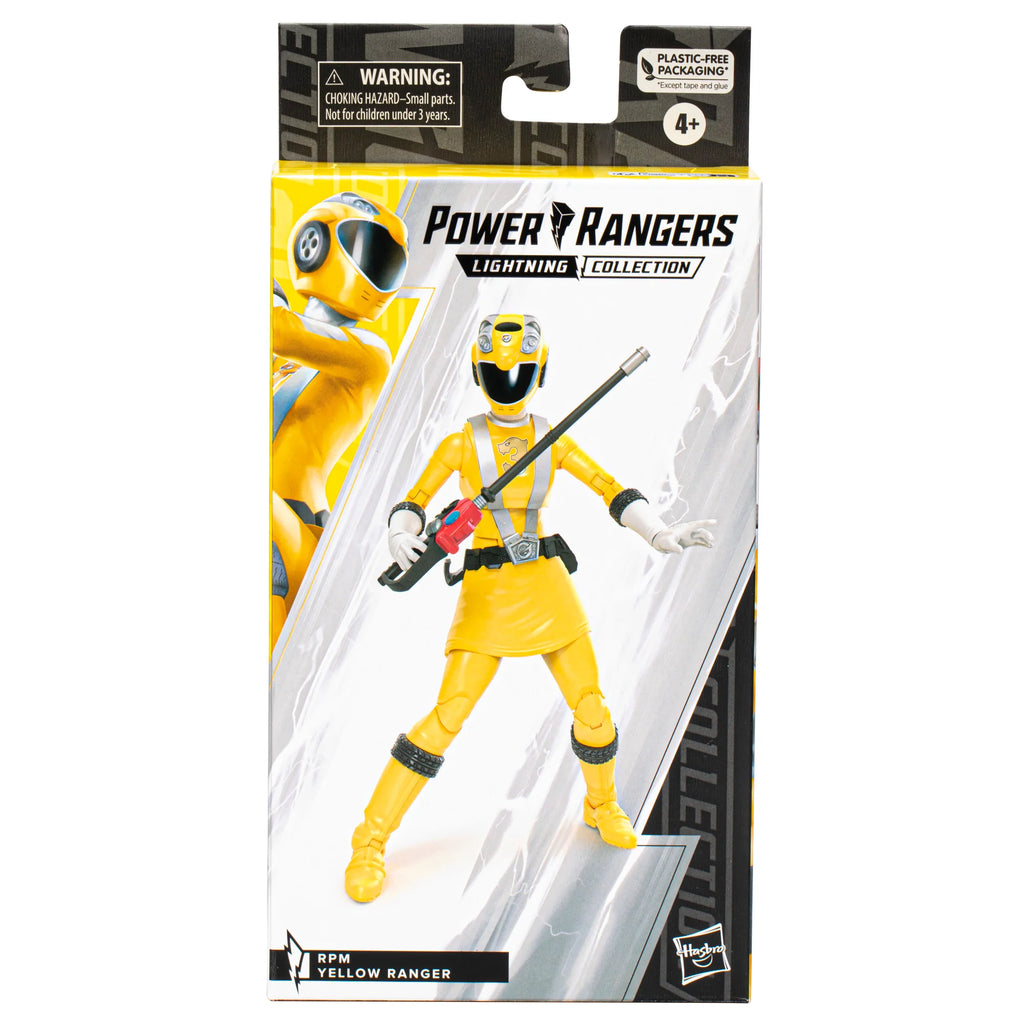 Power Rangers: Lightning Collection - RPM Yellow Ranger Action Figure (F8214)