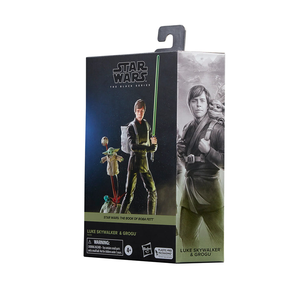 Star Wars: The Black Series - The Book of Boba Fett - Luke Skywalker & Grogu Action Figure (F8345) LAST ONE!