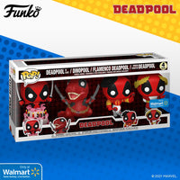 Funko Pop! Marvel - Deadpool 30th 4-Pack Exclusive Vinyl Figure Set (58864) LOW STOCK