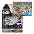 Hot Wheels Starships Select - Star Wars - 07 Battle Damaged Millennium Falcon (HMJ02) 1:50 Scale Die-cast (CHASE) LAST ONE!