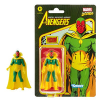 Marvel Legends - Kenner Retro Series - The Avengers - Vision 3.75-Inch Action Figure (F2667) LOW STOCK