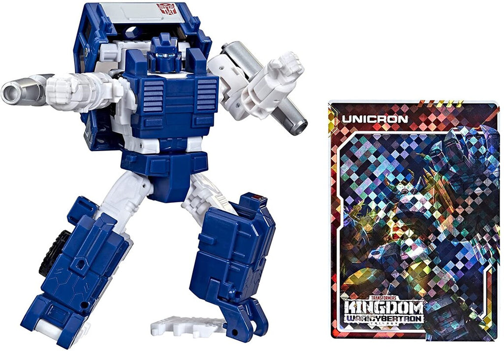 Transformers - War for Cybertron: Kingdom WFC-K32 Deluxe Autobot Pipes Action Figure (F0682)