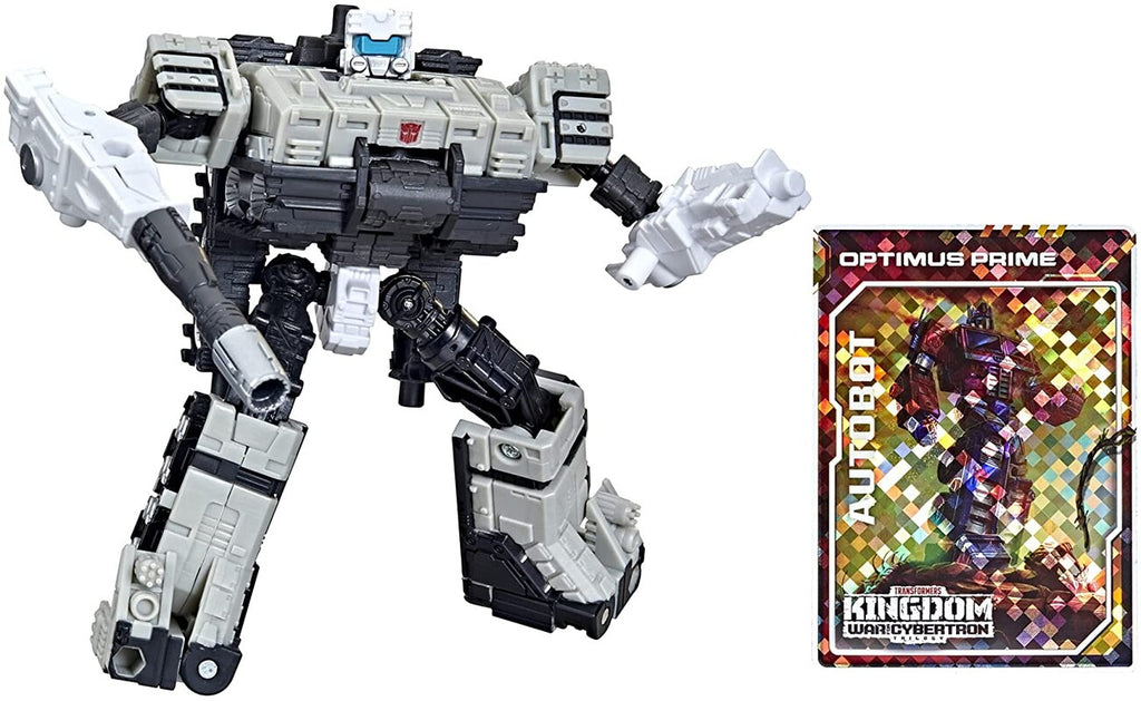 Transformers - War for Cybertron: Kingdom WFC-K33 Deluxe Autobot Slammer Action Figure (F0683)