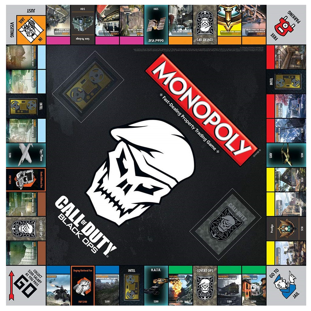 Hasbro Gaming - USAopoly - Monopoly: CoD Call of Duty Black Ops 4 Edition Board Game (15088) LAST ONE!