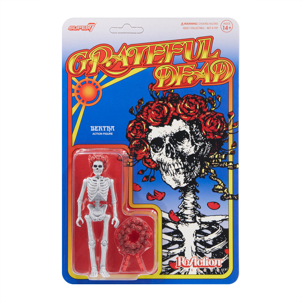 Super7 ReAction Figures - The Grateful Dead - Bertha Action Figure (81487) LOW STOCK