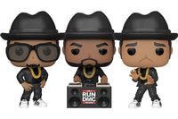 Funko Pop! Rocks Bundle (#199, 200 and 201) - RUN, DMC and Jam Master Jay 3-Pack Vinyl Figures LOW STOCK