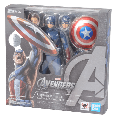 S.H. Figuarts - Marvel: The Avengers - Captain America (Avengers Assemble) Edition Action Figure