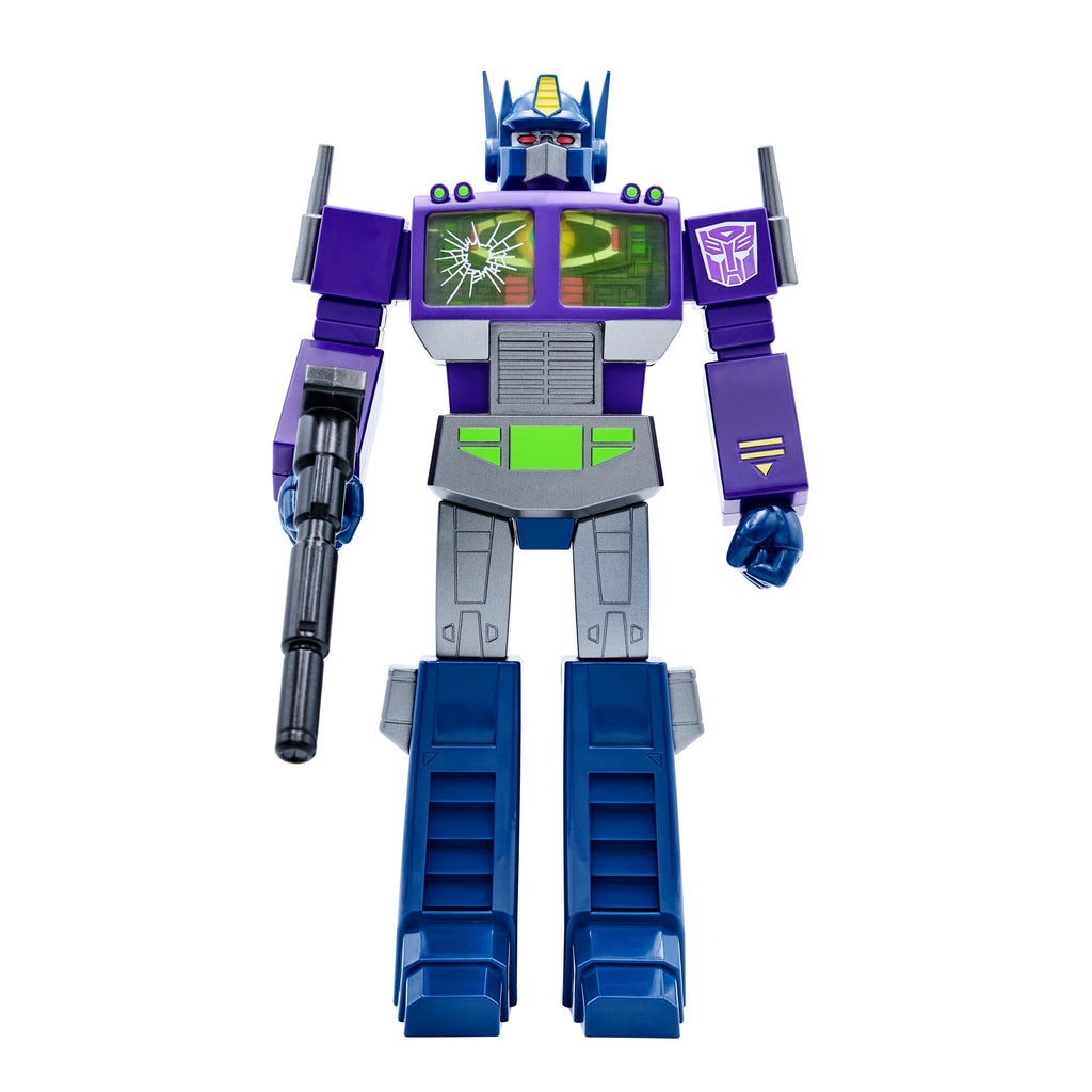 Super7 Super Cyborg - Transformers - Optimus Prime (Shattered Glass) Action Figure (981743) LOW STOCK
