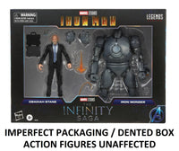 Marvel Legends Infinity Saga: Iron Man - Obadiah Stane & Iron Monger Figures (F0218) IMPERFECT PACKAGING LAST ONE!