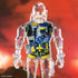 Super7 ReAction - G.I. Joe - Cobra B.A.T. Super Cyborg Clear X-Ray 11-inch Action Figure (81216)