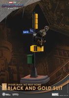 Beast Kingdom Spider-Man: No Way Home (DS-102) Black & Gold Suit Spider-Man Statue (44440) LOW STOCK