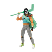BST AXN Teenage Mutant Ninja Turtles: Casey Jones (Skull Face Glow in the Dark) PX Figure 46082 LOW STOCK