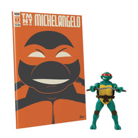 BST AXN - The Best of Michelangelo IDW Comic Book & Action Figure (35582) LOW STOCK