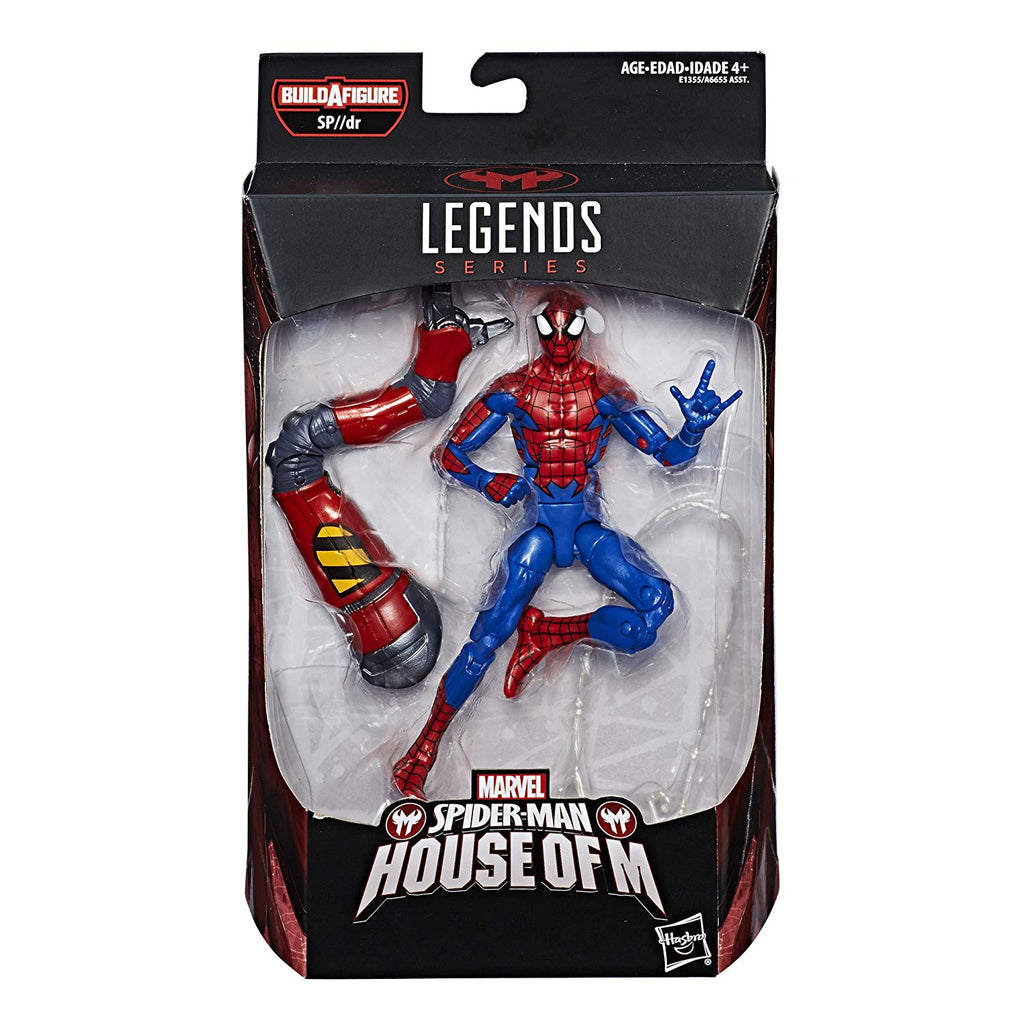 99Hasbro - Marvel Legends - SP//dr BAF - Spider-Man: House of M 6-inch Action Figure (E1355) LAST ONE!