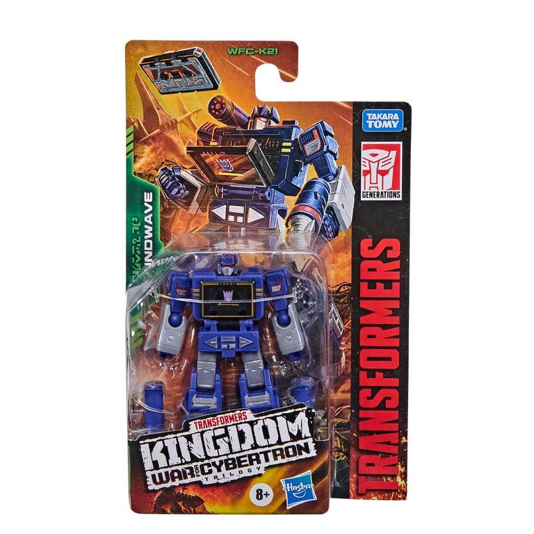 Transformers - War for Cybertron: Kingdom - WFC-K21 - Core Class - Soundwave Action Figure (F0667) LAST ONE!