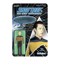 Super7 ReAction Figures - Star Trek: The Next Generation - Data Action Figure (81123)
