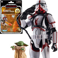 Star Wars: The Vintage Collection - Mandalorian - Incinerator Trooper & Grogu Deluxe Action Figures (F5574)
