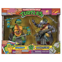 TMNT Teenage Mutant Ninja Turtles: Classic - Leonardo vs Rocksteady 2-Pack Action Figures (81276) LAST ONE!