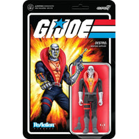 Super7 ReAction Figures - G.I. Joe - Destro (Weapons Supplier) Action Figure (81367) LOW STOCK