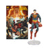 DC Direct (McFarlane Toys) Page Punchers Superman Action Figure with Black Adam Comic Book LOW STOCK