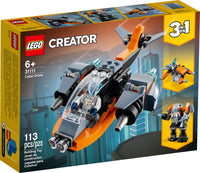 LEGO Creator 3-in-1 - Cyber Drone (31111) Retired Building Toy LOW STOCK