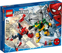 LEGO Marvel Spider-Man - Spider-Man & Doctor Octopus Mech Battle (76198) Retired Building Toy LOW STOCK