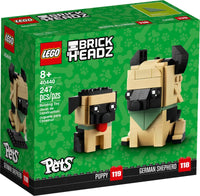LEGO BrickHeadz - Puppy & German Shepherd (40440) Retired Building Toy LAST ONE!