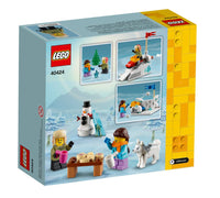 LEGO Iconic - Christmas - Winter Snowball Fight Building Toys Set (40424) LOW STOCK