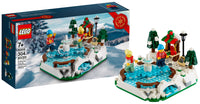 LEGO - Ice Skating Rink (40416) Exclusive Retired Building Toy