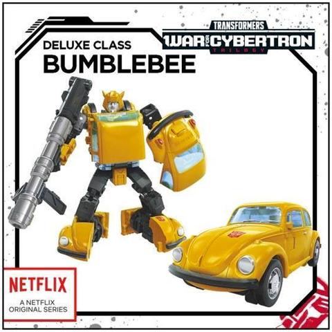 Transformers - War for Cybertron Trilogy Netflix Series - Autobot Bumblebee (F0702) Action Figure